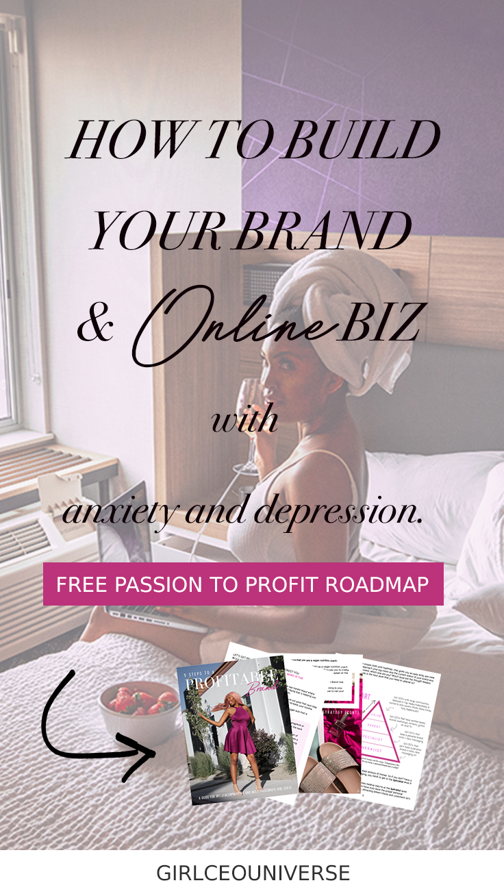 Build Online Business with Anxiety and Depression | Entrepreneur | Entrepreneur Anxiety | Business Tips | Entrepreneur Tips | Build A Brand | Personal Branding | Growing your audience | blogging tips